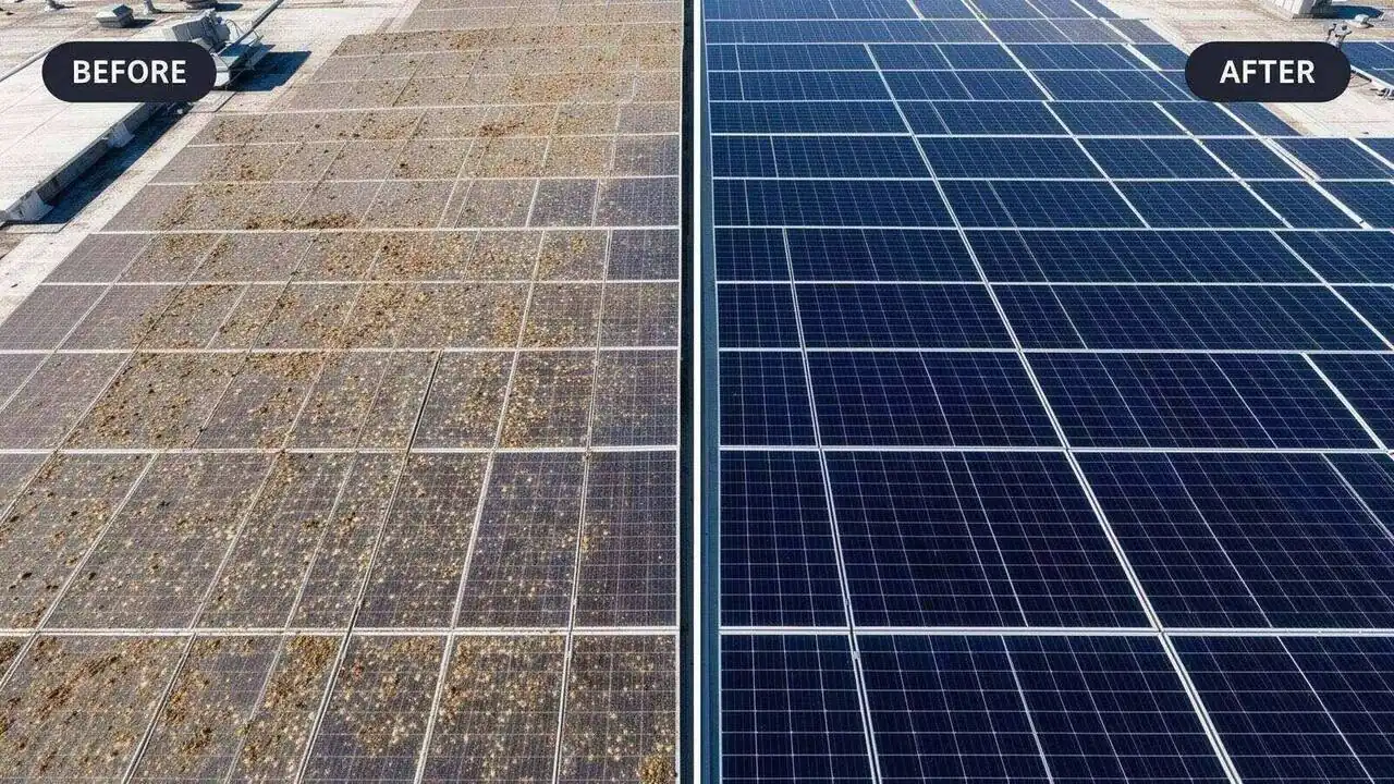 Drone Solar Panel Cleaning Drone Solar Panel Cleaning — drone service in South Florida